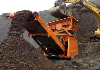 मोबाइल स्क्रीनिंग प्लांट Rockster RSS712