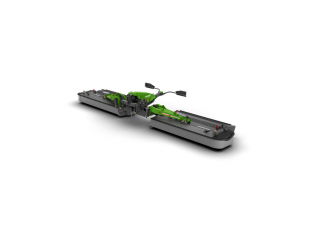 मोवर कॉम्बिनेशन - कंडीशनर के साथ डिस्क Fendt Slicer 960 RC Pro