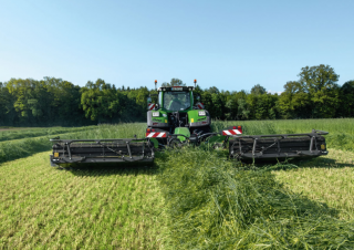 मोवर कॉम्बिनेशन - कंडीशनर के साथ डिस्क Fendt Slicer 960 RCB Pro