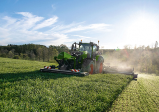 मोवर कॉम्बिनेशन - कंडीशनर के साथ डिस्क Fendt Slicer 960 RCB Pro