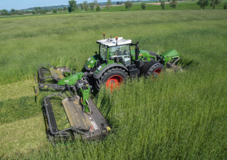 मोवर कॉम्बिनेशन - कंडीशनर के साथ डिस्क Fendt Slicer 960 RCB Pro