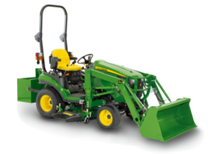 वाहन म्यूनिसिपल ट्रैक्टर फ्रंट हिच John Deere 1026 R