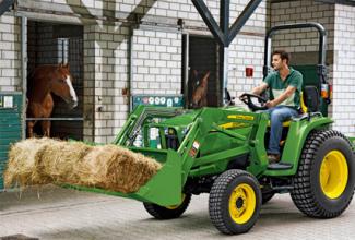 वाहन म्यूनिसिपल ट्रैक्टर फ्रंट हिच John Deere 3036 E