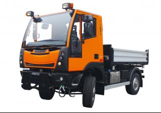 वाहन म्यूनिसिपल ट्रैक्टर फ्रंट हिच Aebi MT 740