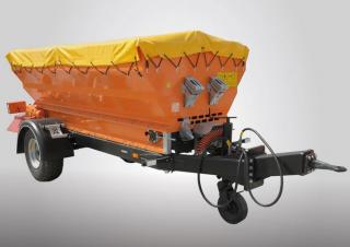 विंटर मेंटेनेंस इक्विपमेंट स्प्रेडर यूनिट टोव्ड स्प्रेडर Pronar T 130
