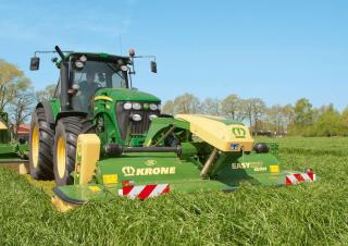 फ्रंट-माउंटेड मोवर - कंडीशनर के साथ डिस्क Krone EasyCut F 360 CV Gen.2