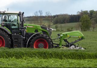 फ्रंट-माउंटेड मोवर - कंडीशनर के साथ डिस्क Fendt Slicer 310 FQ KC