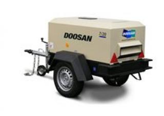 एयर कंप्रेसर पोर्टेबल एयर कंप्रेसर - डीजल, इलेक्ट्रिक, गैसोलीन Doosan 7/20 