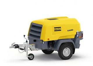 एयर कंप्रेसर पोर्टेबल एयर कंप्रेसर - डीजल, इलेक्ट्रिक, गैसोलीन Atlas Copco XAS 38 Kd