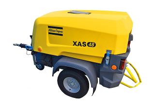 एयर कंप्रेसर पोर्टेबल एयर कंप्रेसर - डीजल, इलेक्ट्रिक, गैसोलीन Atlas Copco XAS 48 Kd