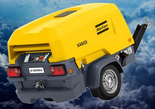 एयर कंप्रेसर पोर्टेबल एयर कंप्रेसर - डीजल, इलेक्ट्रिक, गैसोलीन Atlas Copco XAS 68 Kd
