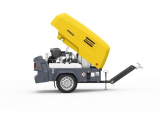 एयर कंप्रेसर पोर्टेबल एयर कंप्रेसर - डीजल, इलेक्ट्रिक, गैसोलीन Atlas Copco XATS 68 Kd
