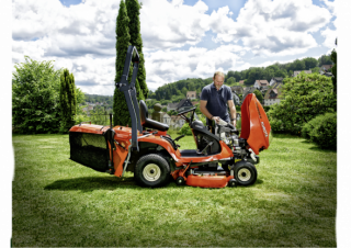 राइडिंग लॉन मोवर और गार्डन ट्रैक्टर Kubota GR1600-II 