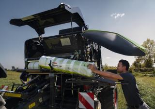 राउंड बेलर Claas Cerex 760 RC