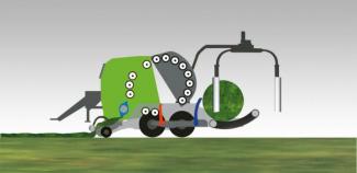 राउंड बेलर DEUTZ-FAHR FixMaster 235