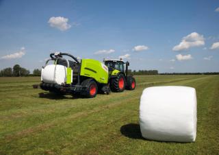 राउंड बेलर Claas Rollant 454 RC Uniwrap 