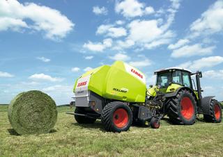 राउंड बेलर Claas Rollant 455 RC Pro 