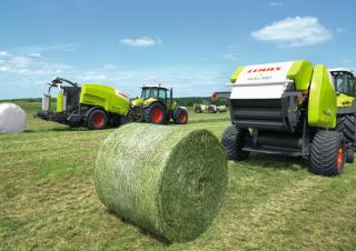 राउंड बेलर Claas Rollant 455 RC Pro 