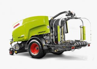 राउंड बेलर Claas Rollant 455 RC Uniwrap 