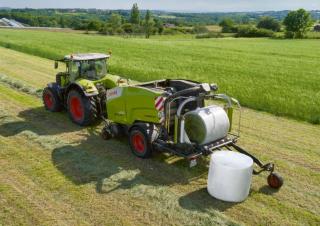 राउंड बेलर Claas Rollant 455 RC Uniwrap 