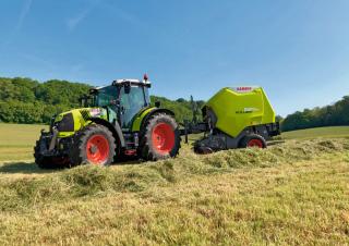 राउंड बेलर Claas Rollant 520 RC