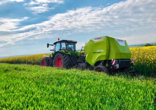 राउंड बेलर Claas Rollant 520 RC
