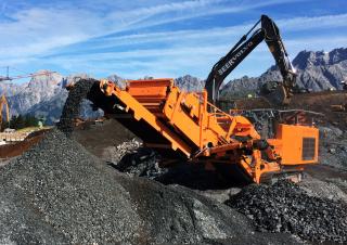 रबल रीसाइक्लिंग प्लांट Rockster R900 