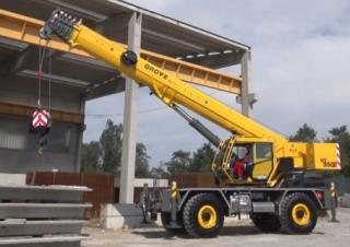 रफ-टेरेन क्रेन Grove RT550E