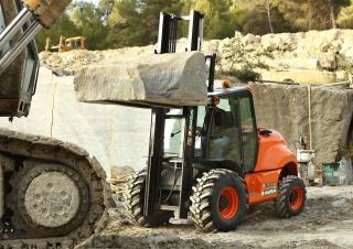 रफ टेरेन फोर्कलिफ्ट Ausa C 500 H