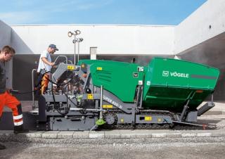 ट्रैक्ड एस्फाल्ट पेवर Vögele Super 800-3i