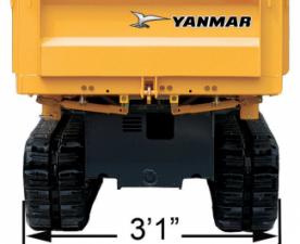 ट्रैक्ड डंपर Yanmar C 12 RB