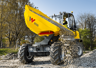 व्हील डंपर Wacker Neuson DV60 dual view