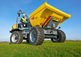 व्हील डंपर Wacker Neuson DV60 dual view