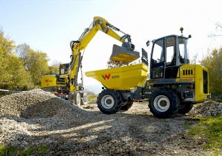 व्हील डंपर Wacker Neuson DV60 dual view