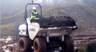 व्हील डंपर Terex TA 10