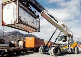 रीच स्टेकर Liebherr LRS 545 Litronic