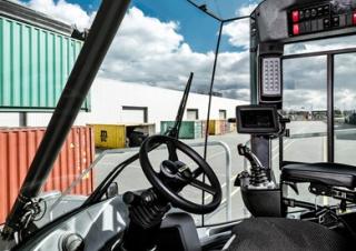 रीच स्टेकर Liebherr LRS 545 Litronic