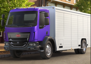 ट्रक रिजिड चेसिस Peterbilt 220 PACCAR PX-7
