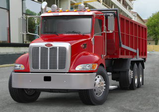 ट्रक रिजिड चेसिस Peterbilt 348 PACCAR PX-7
