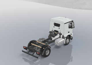 ट्रक रिजिड चेसिस Mercedes-Benz Arocs 2024 K 4x2