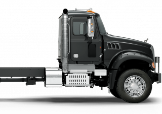 ट्रक रिजिड चेसिस Mack Granite 64FR MHD Cummins L9