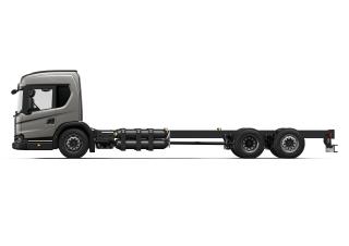 ट्रक रिजिड चेसिस Scania L 340 B6x2*4NB