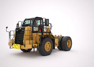 रिजिड डंप ट्रक Caterpillar 772G WTR Bare chassis