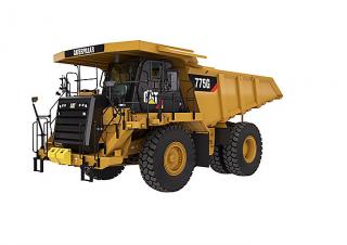 रिजिड डंप ट्रक Caterpillar 775G