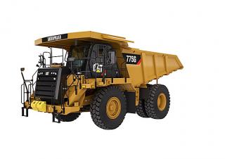 रिजिड डंप ट्रक Caterpillar 775G
