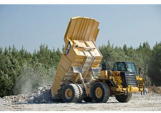 रिजिड डंप ट्रक Caterpillar 775G