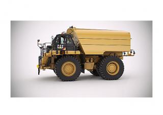 रिजिड डंप ट्रक Caterpillar 777G WTR Bare chassis