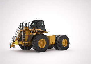 रिजिड डंप ट्रक Caterpillar 785D WTR Bare chassis