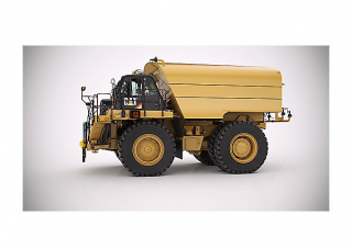 रिजिड डंप ट्रक Caterpillar 785D WTR Bare chassis