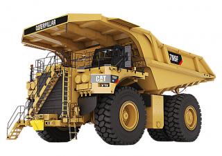 रिजिड डंप ट्रक Caterpillar 795F AC
